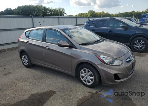 2012 Hyundai Accent Gls z USA, uszkodzony, nr VIN KMHCT5AE4CU011829